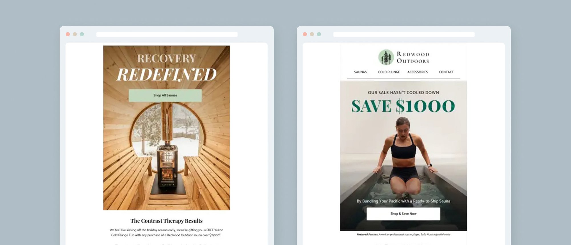 Redwood Outdoors Email Examples 1