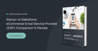 Klaviyo vs Salesforce: eCommerce Email Service Provider (ESP) Comparison & Review